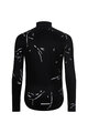 HOLOKOLO Tricou și pantaloni lungi de ciclism - PASSION WINTER - alb/negru