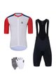 HOLOKOLO Mega set de ciclism - TECHNICAL - albastru/alb/negru