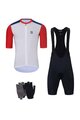 HOLOKOLO Mega set de ciclism - TECHNICAL - albastru/negru/alb