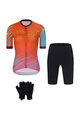 RIVANELLE BY HOLOKOLO Mega set de ciclism - LESS TALK - roșu/multicolor/negru