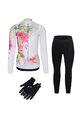 RIVANELLE BY HOLOKOLO Mega set de ciclism - FLOWERY WINTER - multicolor/alb/negru