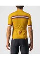 CASTELLI Tricoul și pantaloni scurți de ciclism - GRIMPEUR - portocaliu/negru