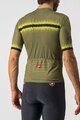 CASTELLI Tricoul și pantaloni scurți de ciclism - GRIMPEUR - verde/negru