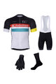 BONAVELO Mega set de ciclism - RADIOSHACK-NISSAN - alb/multicolor/negru