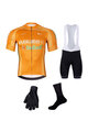 BONAVELO Mega set de ciclism - EUSKALTEL-EUSKADI - negru/portocaliu/alb