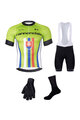 BONAVELO Mega set de ciclism - CANNONDALE SK - alb/verde/negru