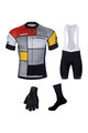 BONAVELO Mega set de ciclism - 1985 LA VIE CLAIRE - alb/multicolor/negru