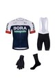 BONAVELO Mega set de ciclism - BORA 2025 - albastru/alb/negru