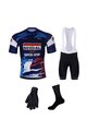 BONAVELO Mega set de ciclism - SOUDAL-QUICKSTEP 25 - negru/albastru