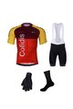 BONAVELO Mega set de ciclism - COFIDIS 2025 - negru/roșu/portocaliu