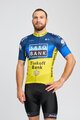 BONAVELO Tricoul și pantaloni scurți de ciclism - SAXO BANK TINKOFF - galben/albastru/negru