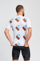 BONAVELO Tricoul și pantaloni scurți de ciclism - AG2R LA MONDIALE - multicolor/negru