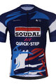 BONAVELO Tricoul și pantaloni scurți de ciclism - SOUDAL-QUICKSTEP 25 - negru/albastru