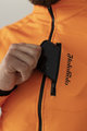 HOLOKOLO Jachetă termoizolantă de ciclism - 2in1 WINTER - portocaliu