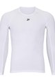 HOLOKOLO Tricou de ciclism cu mânecă lungă - WINTER BASE LAYER - alb