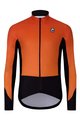 HOLOKOLO Jachetă și pantaloni de iarnă de ciclism - CLASSIC - portocaliu/negru