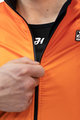 HOLOKOLO Jachetă termoizolantă de ciclism - CLASSIC - negru/portocaliu