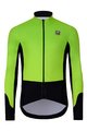 HOLOKOLO Jachetă și pantaloni de iarnă de ciclism - CLASSIC - negru/verde deschis