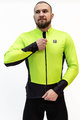 HOLOKOLO Jachetă termoizolantă de ciclism - CLASSIC - negru/verde