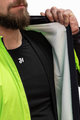 HOLOKOLO Jachetă termoizolantă de ciclism - CLASSIC - negru/verde