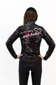HOLOKOLO Jachetă termoizolantă de ciclism - GRAFFITI LADY - negru