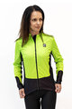 HOLOKOLO Jachetă termoizolantă de ciclism - CLASSIC LADY - verde/negru