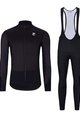 HOLOKOLO Jachetă și pantaloni de iarnă de ciclism - CLASSIC - negru