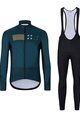 HOLOKOLO Jachetă și pantaloni de iarnă de ciclism - ELEMENT - albastru/negru