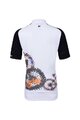 HOLOKOLO Tricoul și pantaloni scurți de ciclism - RIDERS KIDS - multicolor/alb/negru