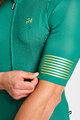 HOLOKOLO Tricou de ciclism cu mânecă scurtă - VICTORIOUS GOLD - verde