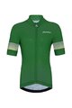 HOLOKOLO Tricoul și pantaloni scurți de ciclism - FLOW JUNIOR - negru/verde