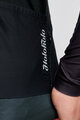 HOLOKOLO Tricou de cilism pentru iarnă cu mânecă lungă - ARROW WINTER - negru/gri