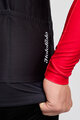 HOLOKOLO Tricou de cilism pentru iarnă cu mânecă lungă - ARROW WINTER - roșu/negru