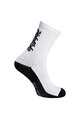 HOLOKOLO Șosete clasice de ciclism - LINEAL 2PAK - alb/negru