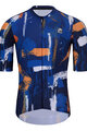 HOLOKOLO Tricoul și pantaloni scurți de ciclism - set - portocaliu/negru/albastru