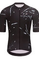 HOLOKOLO Tricoul și pantaloni scurți de ciclism - PASSION - negru/alb