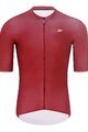 HOLOKOLO Tricoul și pantaloni scurți de ciclism - EYELET - bej/bordo
