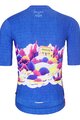 HOLOKOLO Tricoul și pantaloni scurți de ciclism - VOYAGE - multicolor/albastru