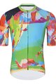 HOLOKOLO Tricoul și pantaloni scurți de ciclism - DEER - multicolor/galben/verde
