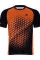HOLOKOLO Tricou de ciclism cu mânecă scurtă - DUSK MTB - portocaliu