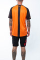 HOLOKOLO Tricoul și pantalonii de ciclism MTB - DUSK MTB - portocaliu/negru