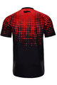 HOLOKOLO Tricou de ciclism cu mânecă scurtă - INFRARED MTB - roșu/negru