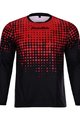 HOLOKOLO Tricoul și pantalonii de ciclism MTB - INFRARED MTB LONG  - roșu/negru
