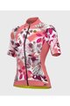 ALÉ Tricoul și pantaloni scurți de ciclism - PR-S GARDEN LADY - roz/negru