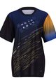 HOLOKOLO Tricou de ciclism cu mânecă scurtă - UNIVERSE MTB - maro/negru