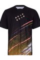 HOLOKOLO Tricou de ciclism cu mânecă scurtă - UNIVERSE MTB - negru/portocaliu