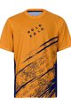 HOLOKOLO Tricou de ciclism cu mânecă scurtă - UNIVERSE MTB - portocaliu/negru