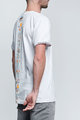NU. BY HOLOKOLO Tricou de ciclism cu mânecă scurtă - PEDAL BY PEDAL - multicolor/alb