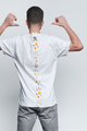 NU. BY HOLOKOLO Tricou de ciclism cu mânecă scurtă - PEDAL BY PEDAL - multicolor/alb