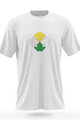 NU. BY HOLOKOLO Tricou de ciclism cu mânecă scurtă - TOUR - alb/multicolor